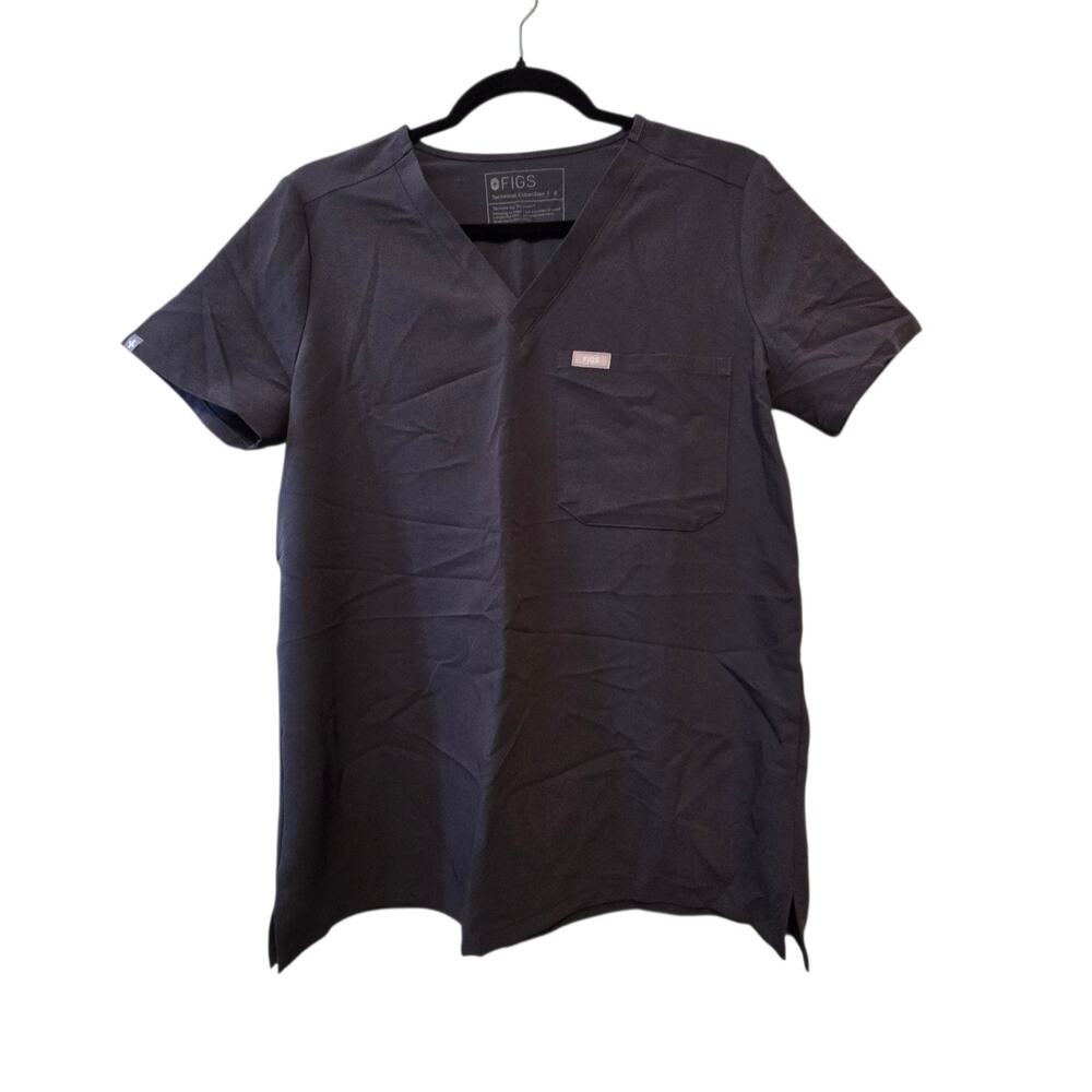 FIGS Technical Collection Catarina One-Pocket Scrub Top Womens SM FW1000 PO#3468